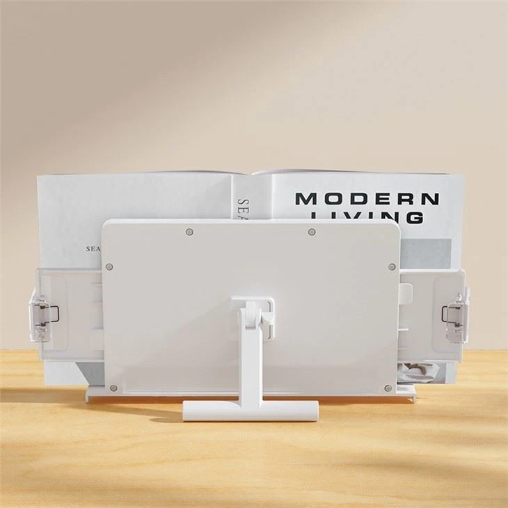 Paper Book Holder Clip Adjust Width Height
