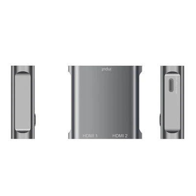 HDMI splitter 1 i 2 ut for to skjermer