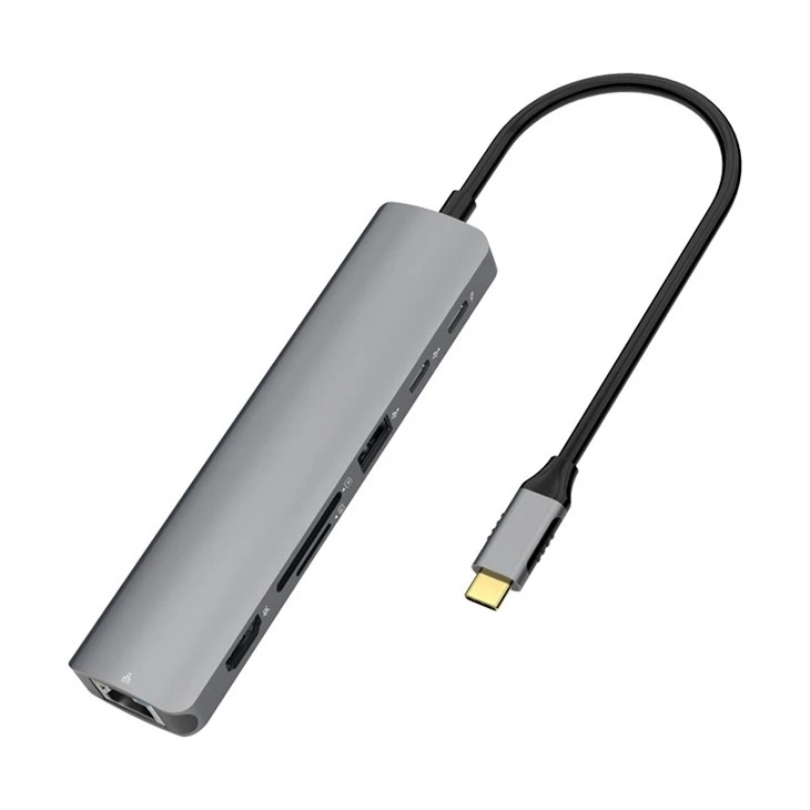 4K60Hz 7 in 1 USB C HUB